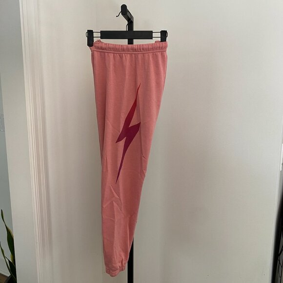 Aviator Nation - Bolt Women's Sweatpants - Pink - Picture 1 of 4
